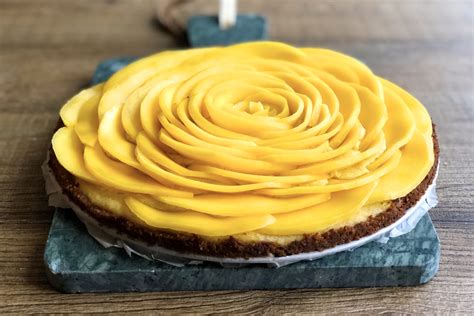 mango limoen taart